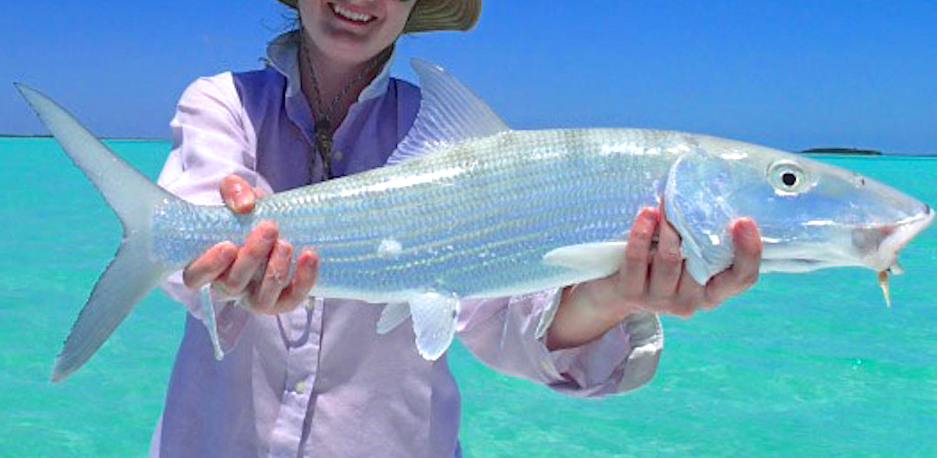 THE BAHAMAS' BIGGEST SNAPPER AND BONEFISH LIVE RIGHT HERE Kamalame Cay